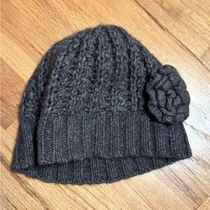 Wool + angora beanie